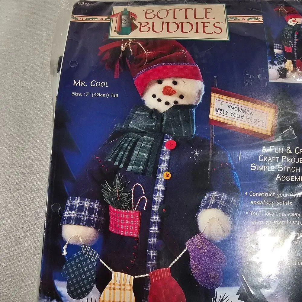 Vintage‎ 1997 Dimensions Bottle Buddies Kit 